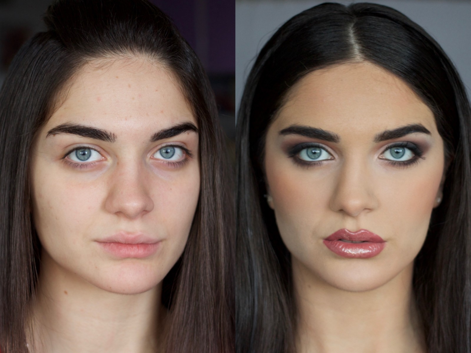 BEFORE & AFTER MAKEUP Modern Makeup