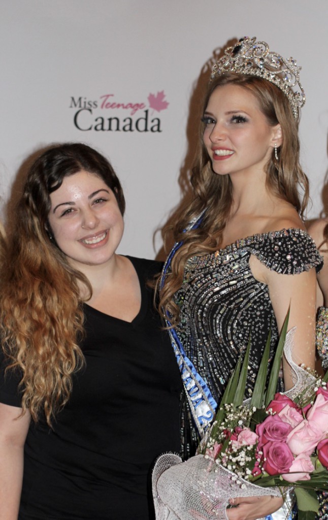 Miss Teenage Canada Makeup Artist