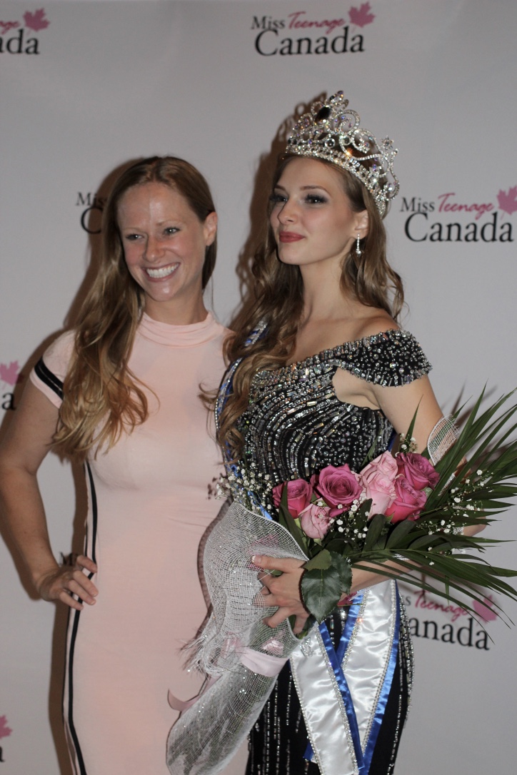 Miss Teenage Canada and Jennifer Turner Modern Makeup