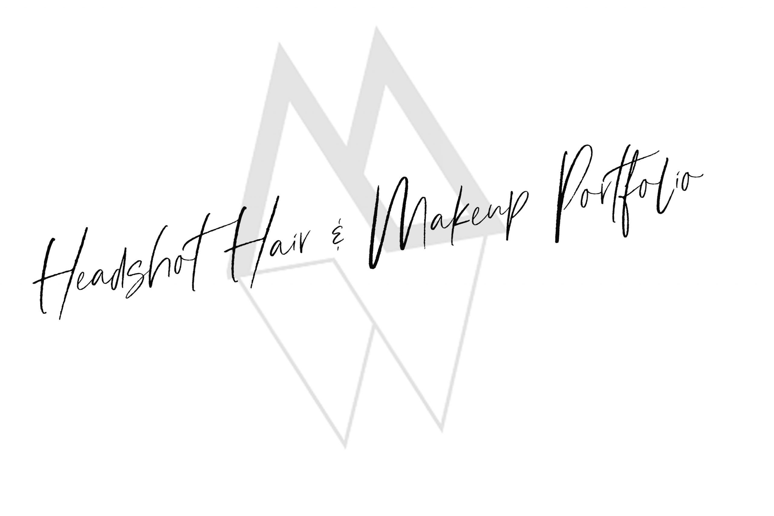 Headshot Hair & Makeup Portfolio